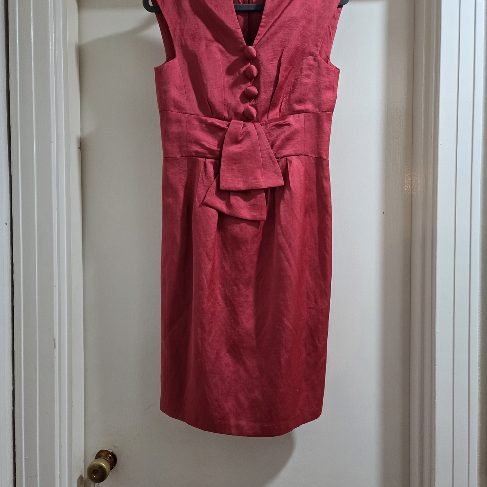 Nanette Lepore Vibrant Pink Midi Dress